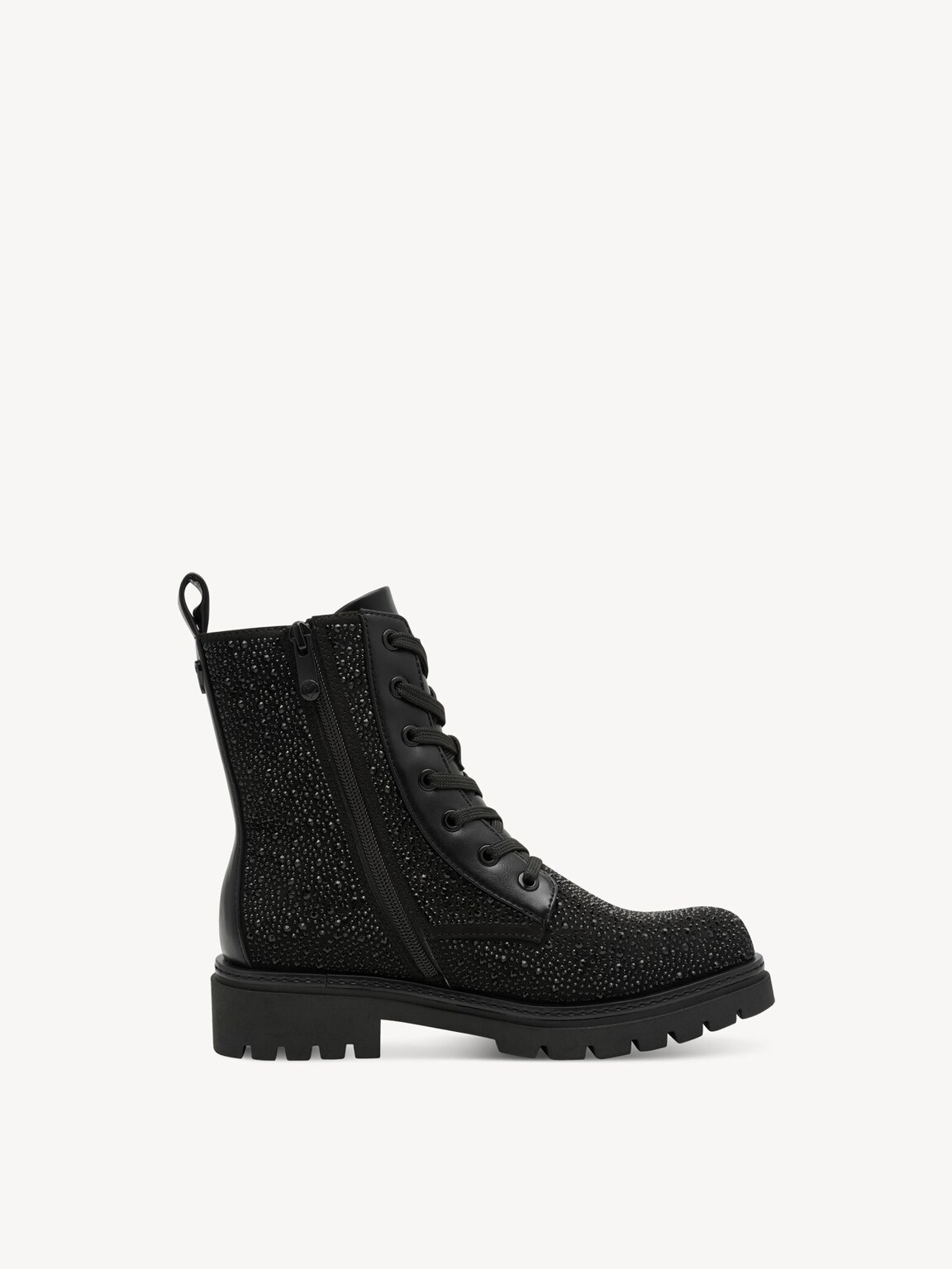 Marco Tozzi, Stiefelette - schwarz BLACK GLITTER, Bild 6 von 6