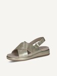 Not selected, Caprice, Leather Sandal - metallic LT GOLD PATENT