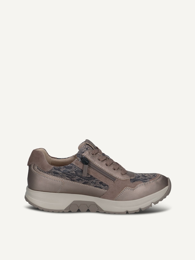 Caprice, Leather Sneaker - beige TAUPE COMB, image 4 of 6