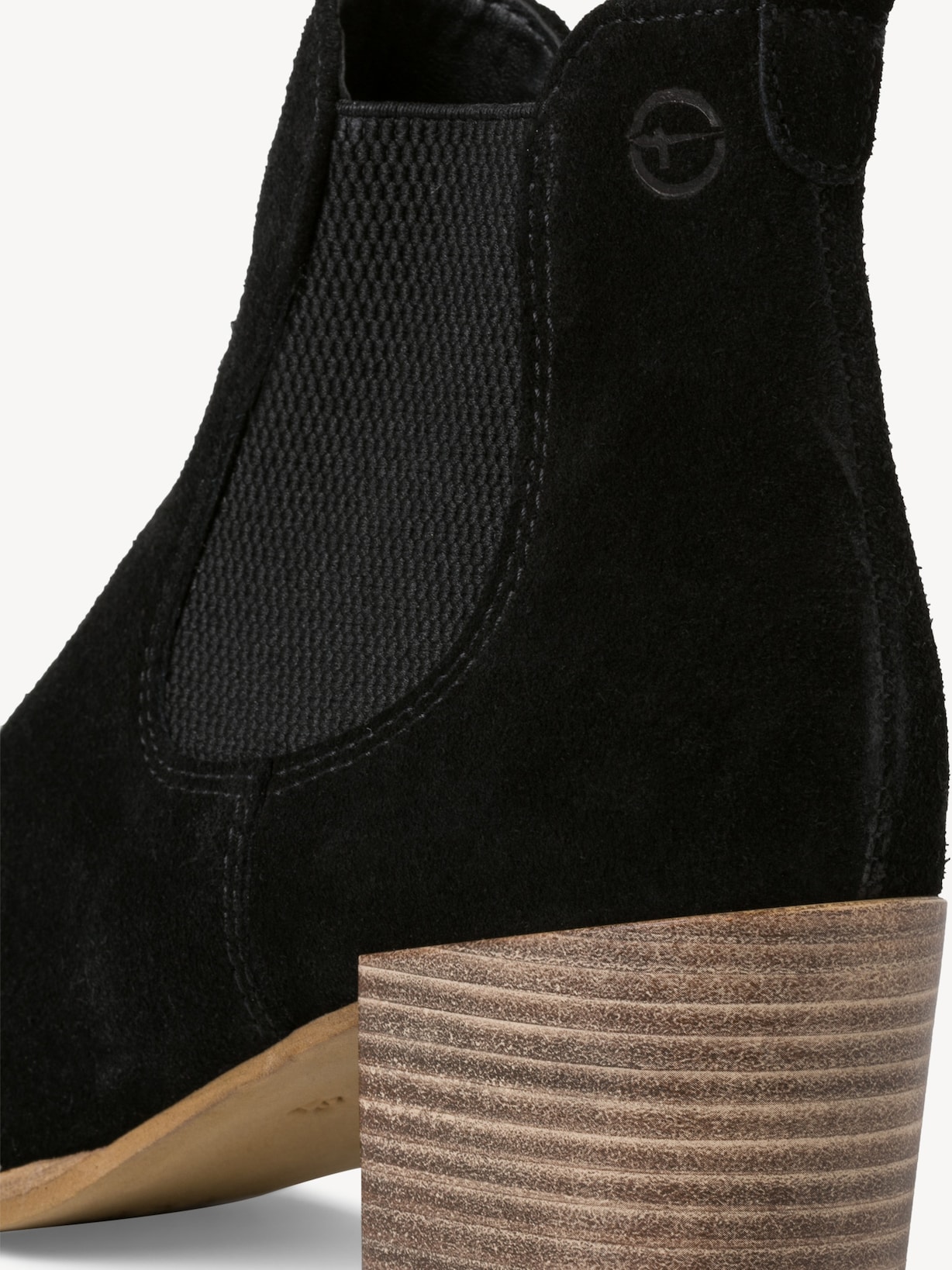 Tamaris, Leren Chelseaboot - zwart BLACK, afbeelding 5 van 7