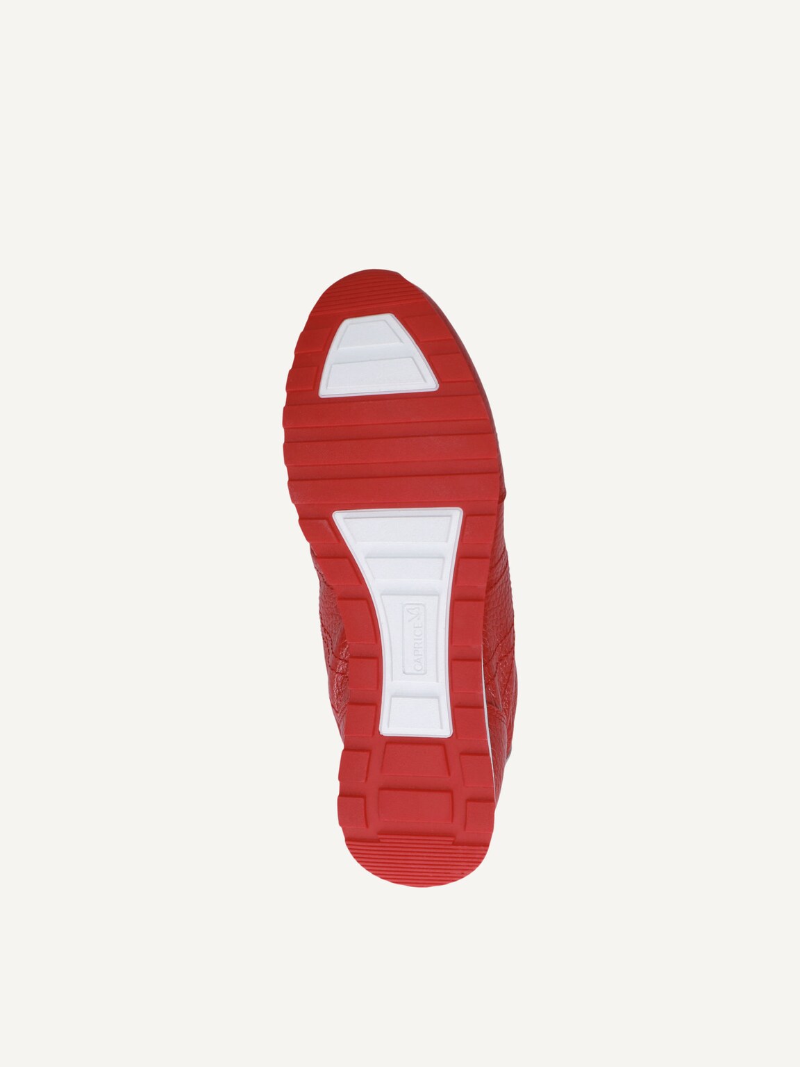 Caprice, Leather Sneaker - red RED COMB, image 5 of 6