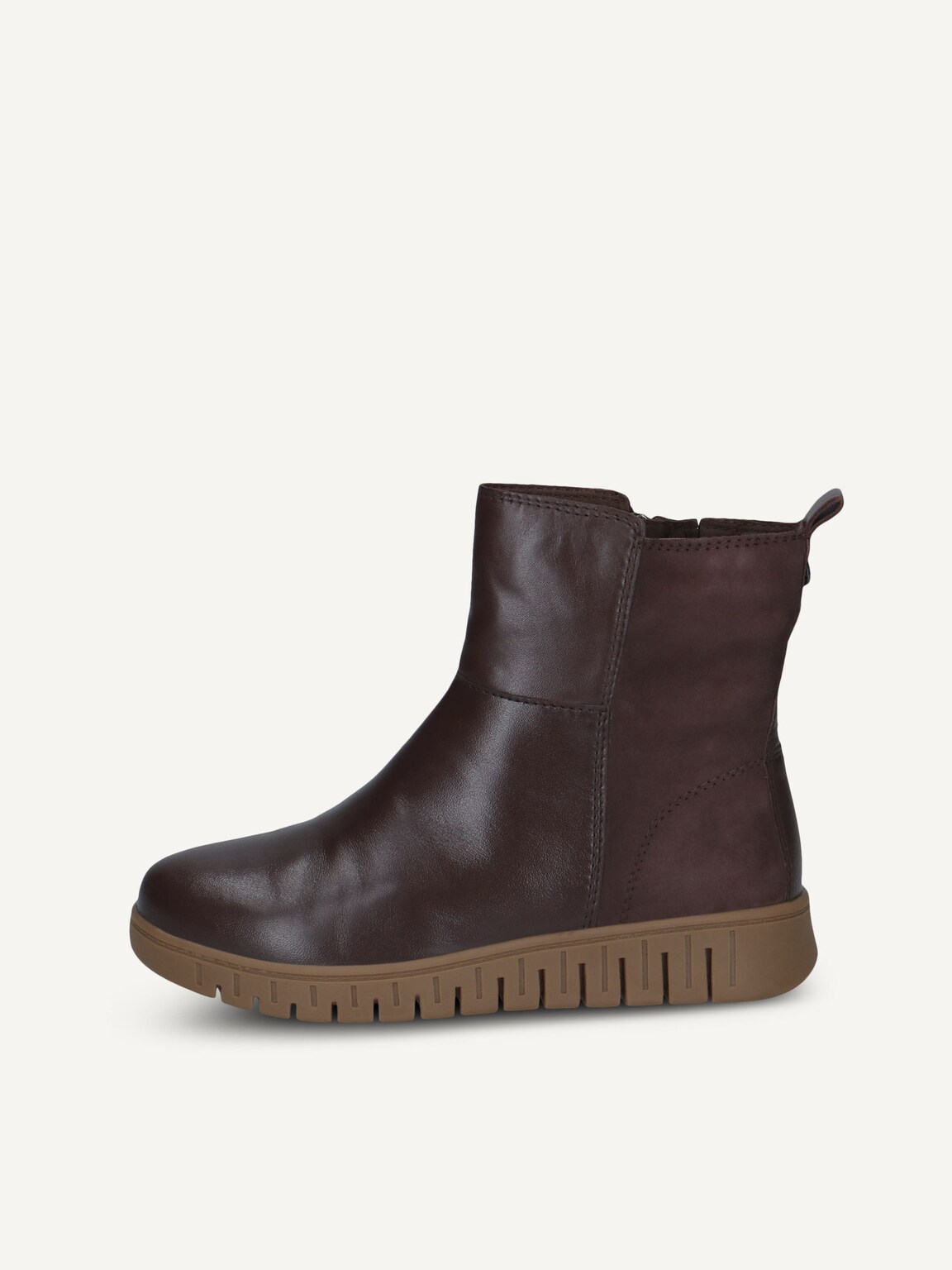 Caprice, Leather Bootie - brown DK BROWN COMB, image 2 of 5