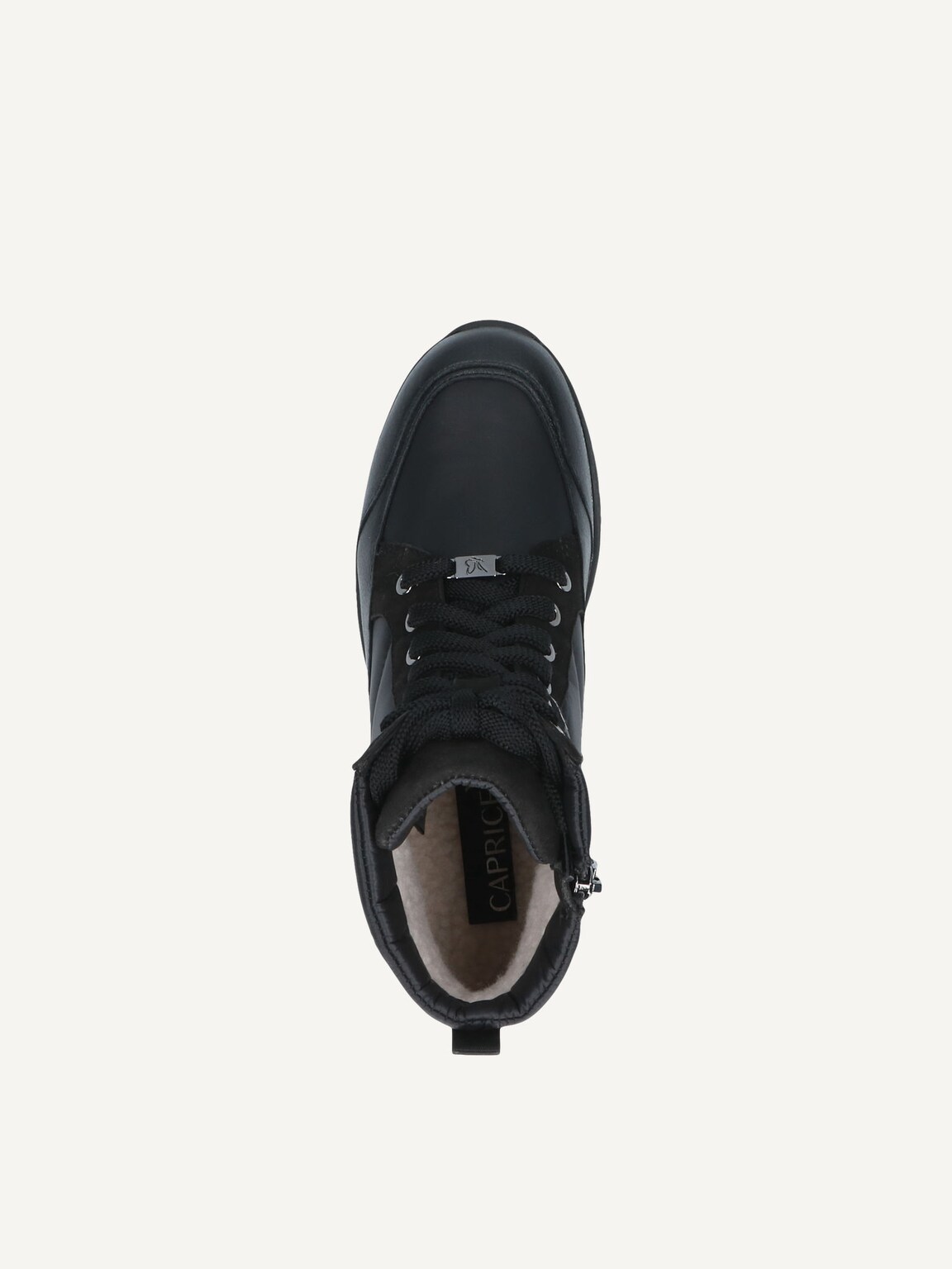 Caprice, Bootie - black warm lining BLACK COMB, image 5 of 5
