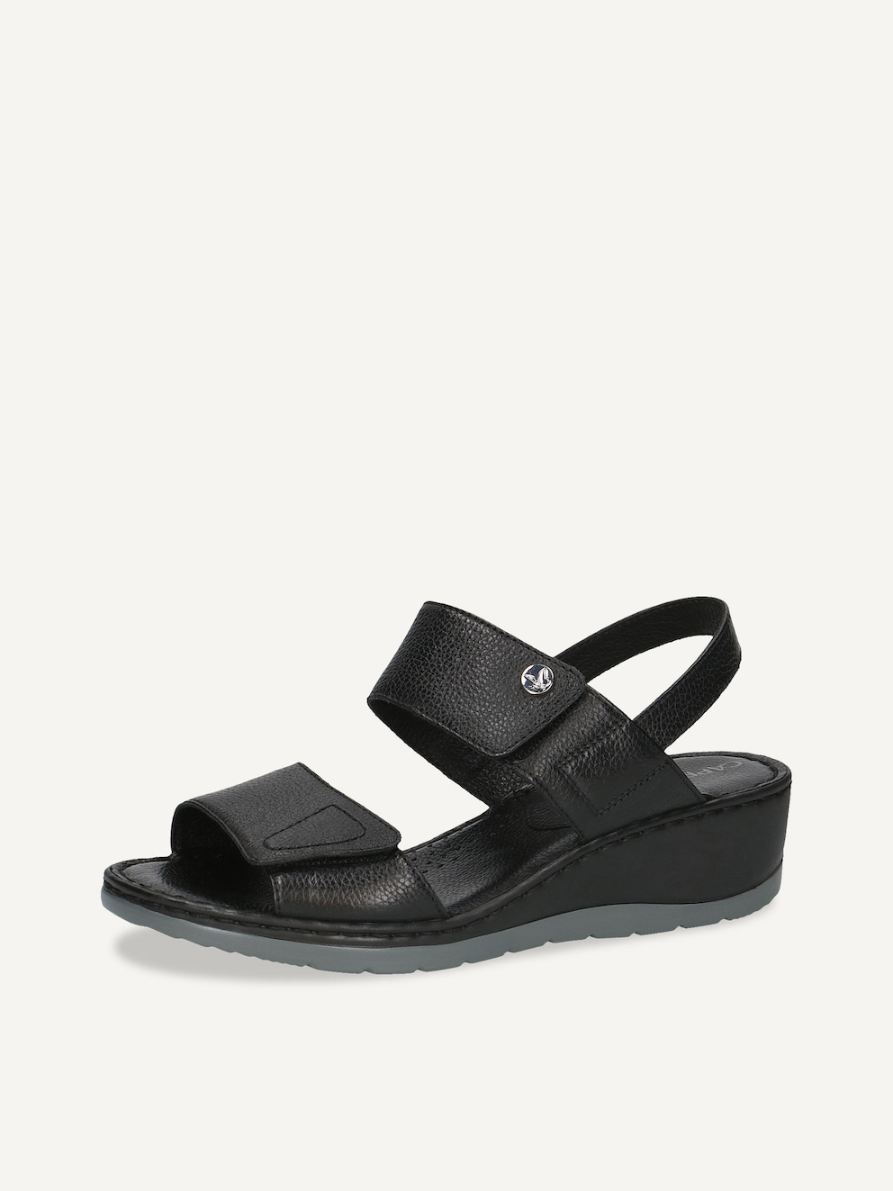 Caprice, Sandale à talon en cuir - noir BLACK NAPPA, image 2 sur 5