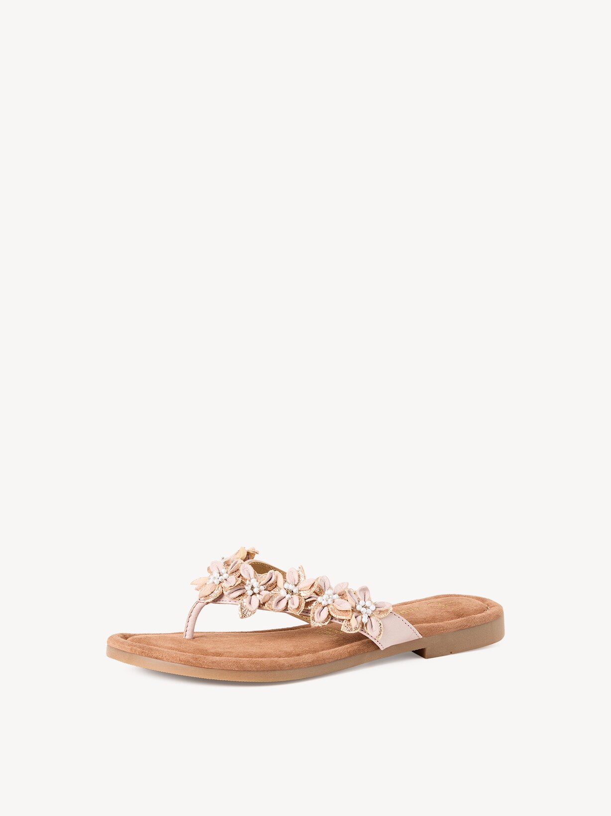 Marco Tozzi, Leather Toe separators - rose POWDER COMB, image 1 of 6