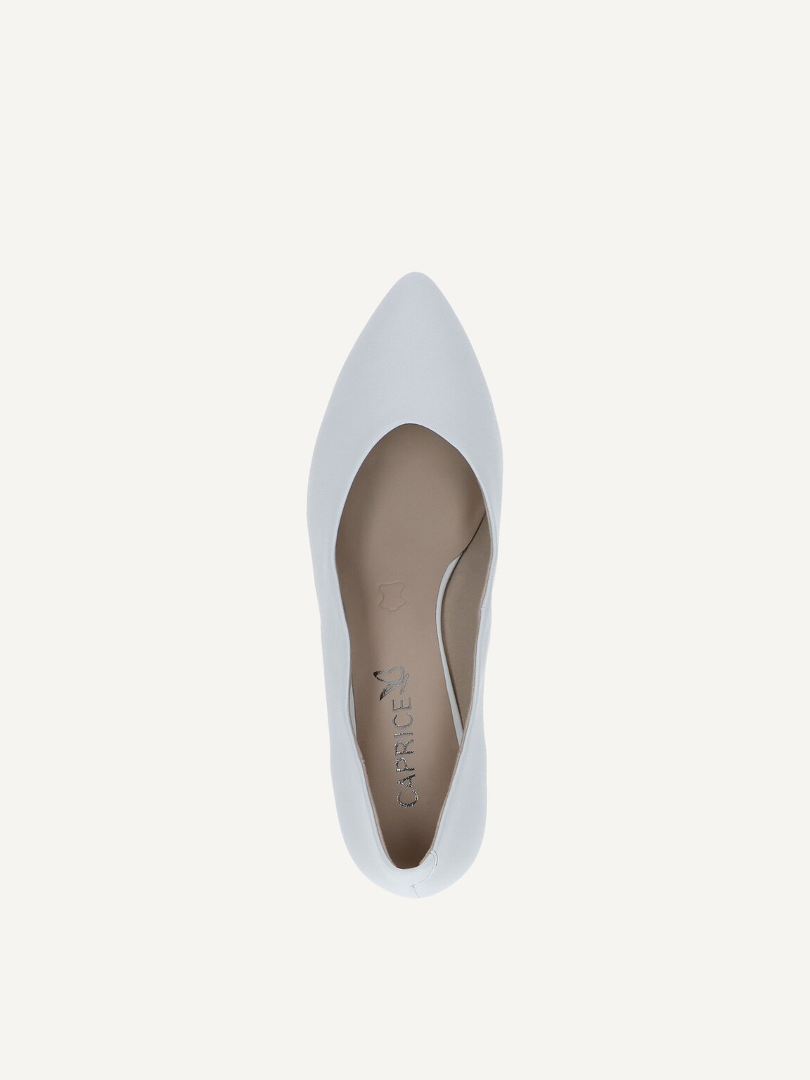 Caprice, Leather Pumps - white WHITE NAPPA, image 9 of 10