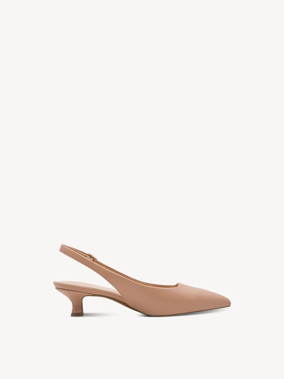 Marco Tozzi, Læder slingpumps - rosa NUDE, billede 6 af 7