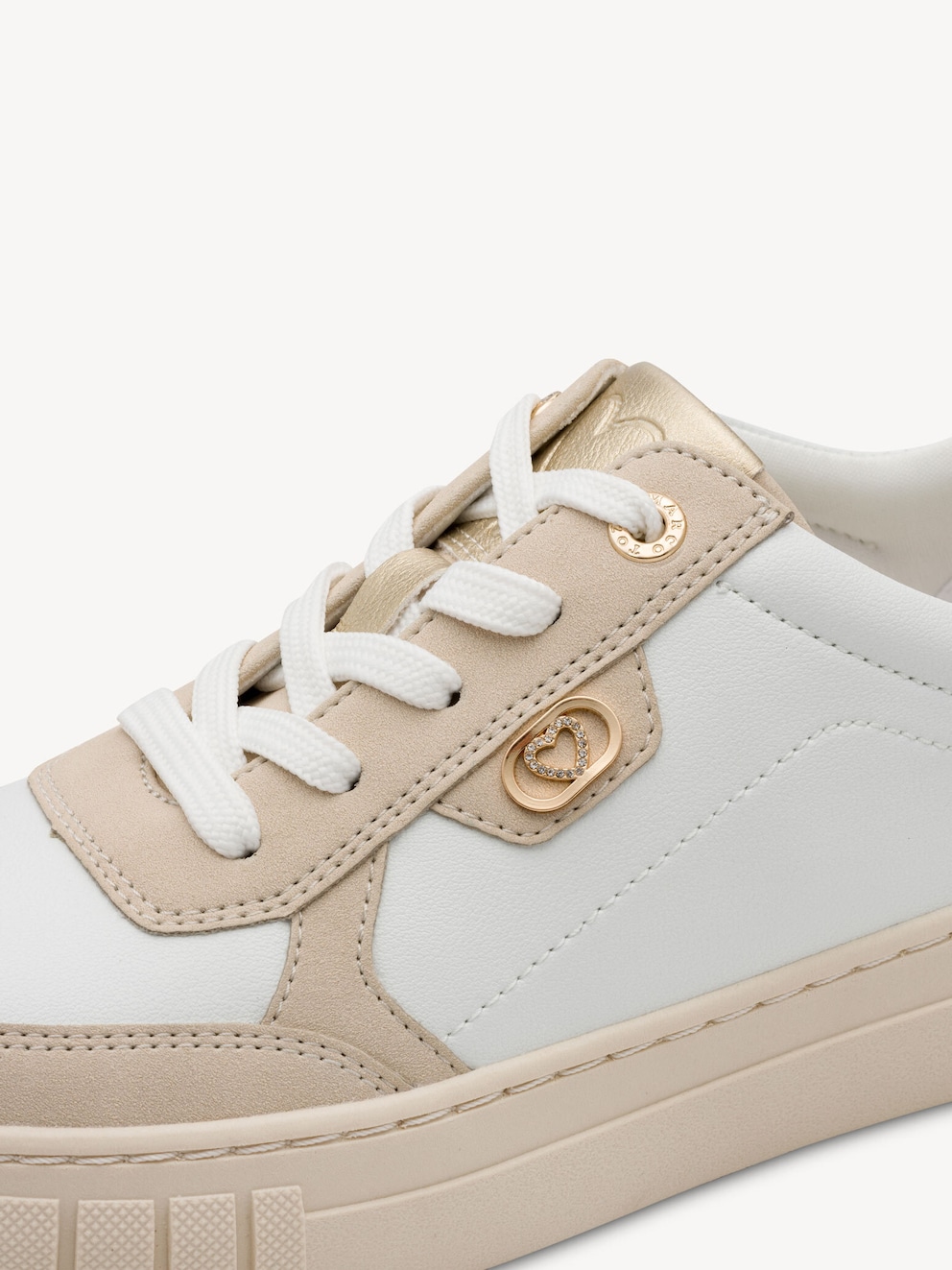 Marco Tozzi, Sneaker - weiß WHITE/DUNE, Bild 4 von 6
