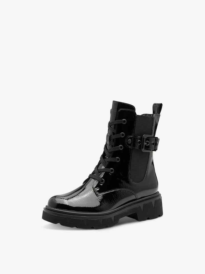 Marco Tozzi, Stiefelette - schwarz BLACK PATENT