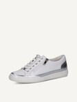 Not selected, Caprice, Leather Sneaker - white WHITE/SILVER