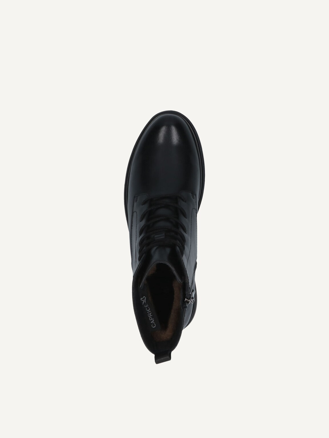 Caprice, Leather Bootie - black warm lining BLACK NAPPA, image 5 of 5