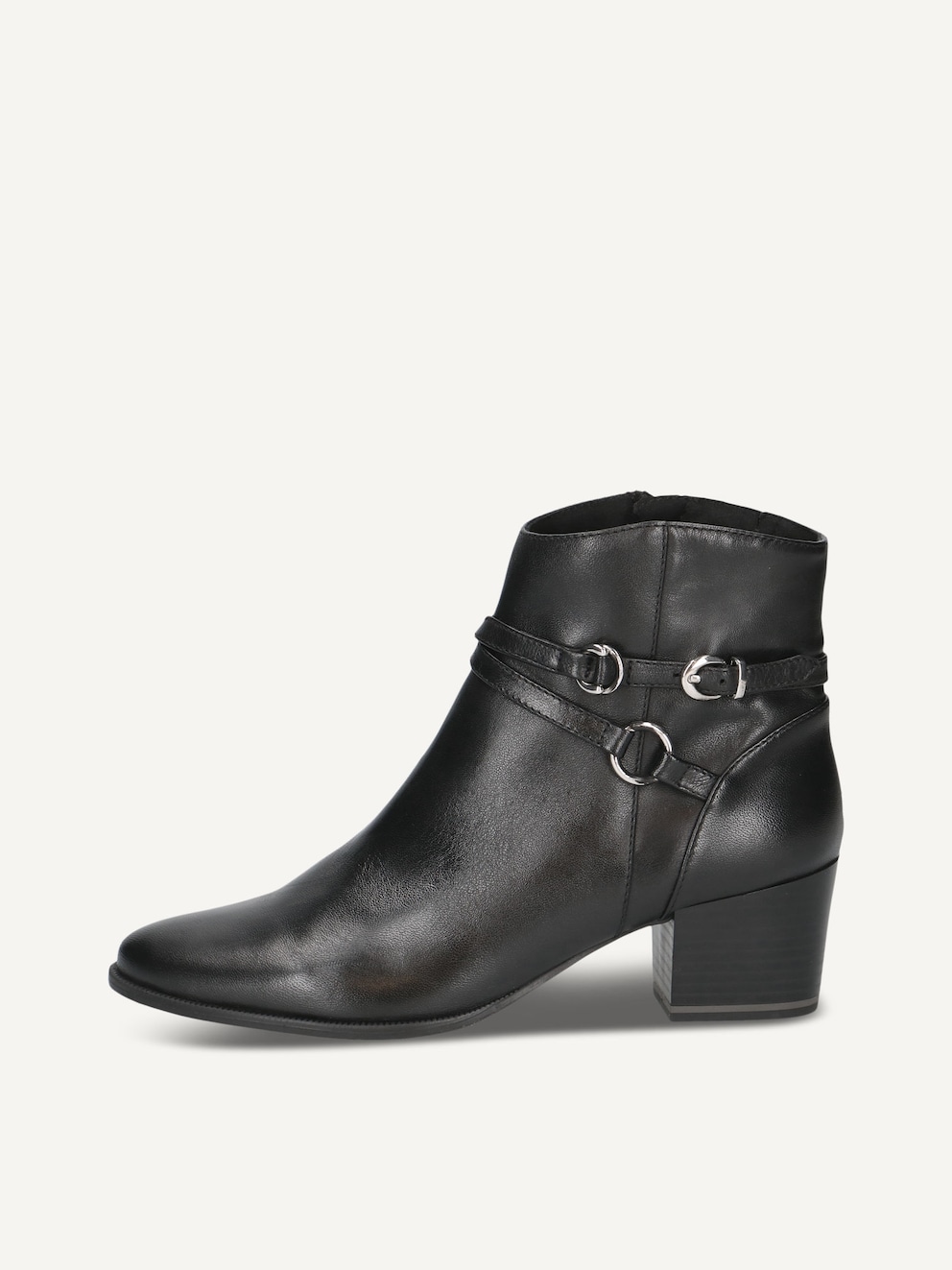 Caprice, Bottine en cuir - noir BLACK NAPPA, image 1 sur 5