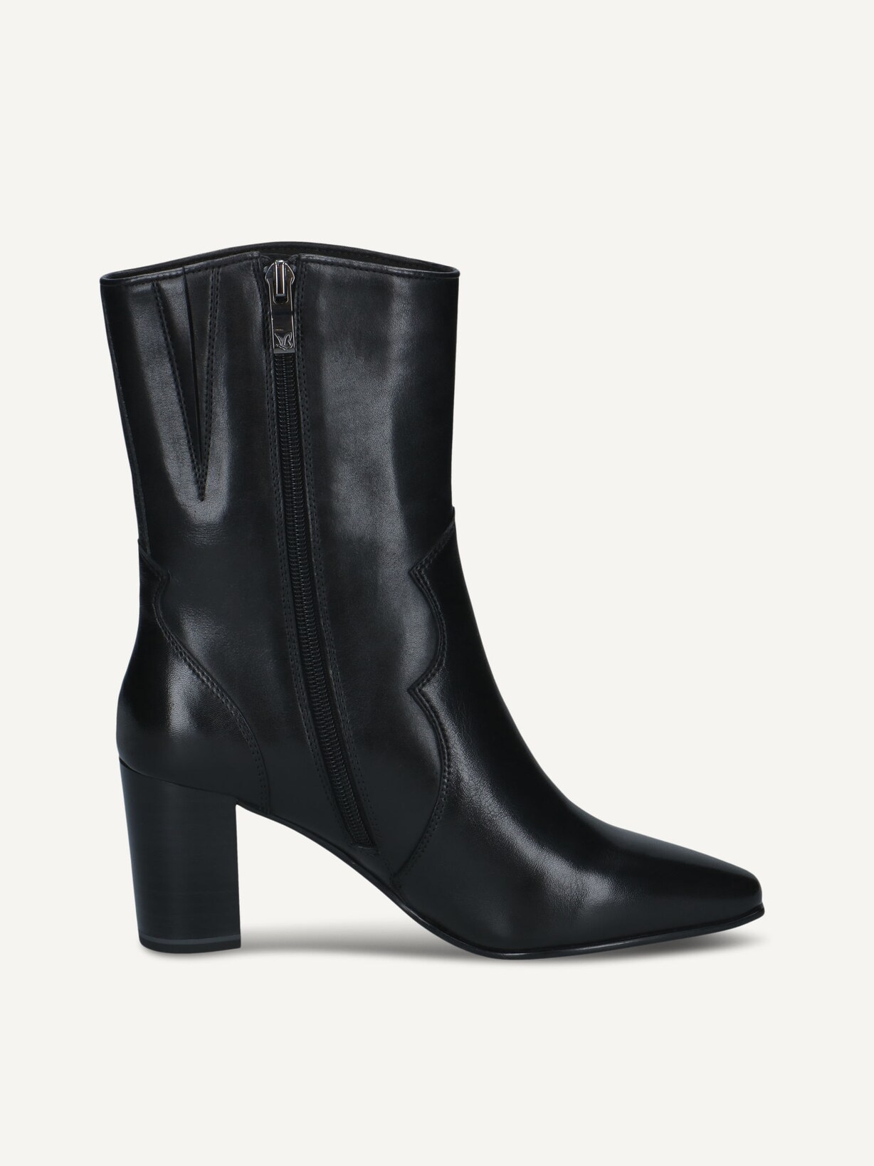 Caprice, Bottine en cuir - noir BLACK NAPPA, Image 3 of 5