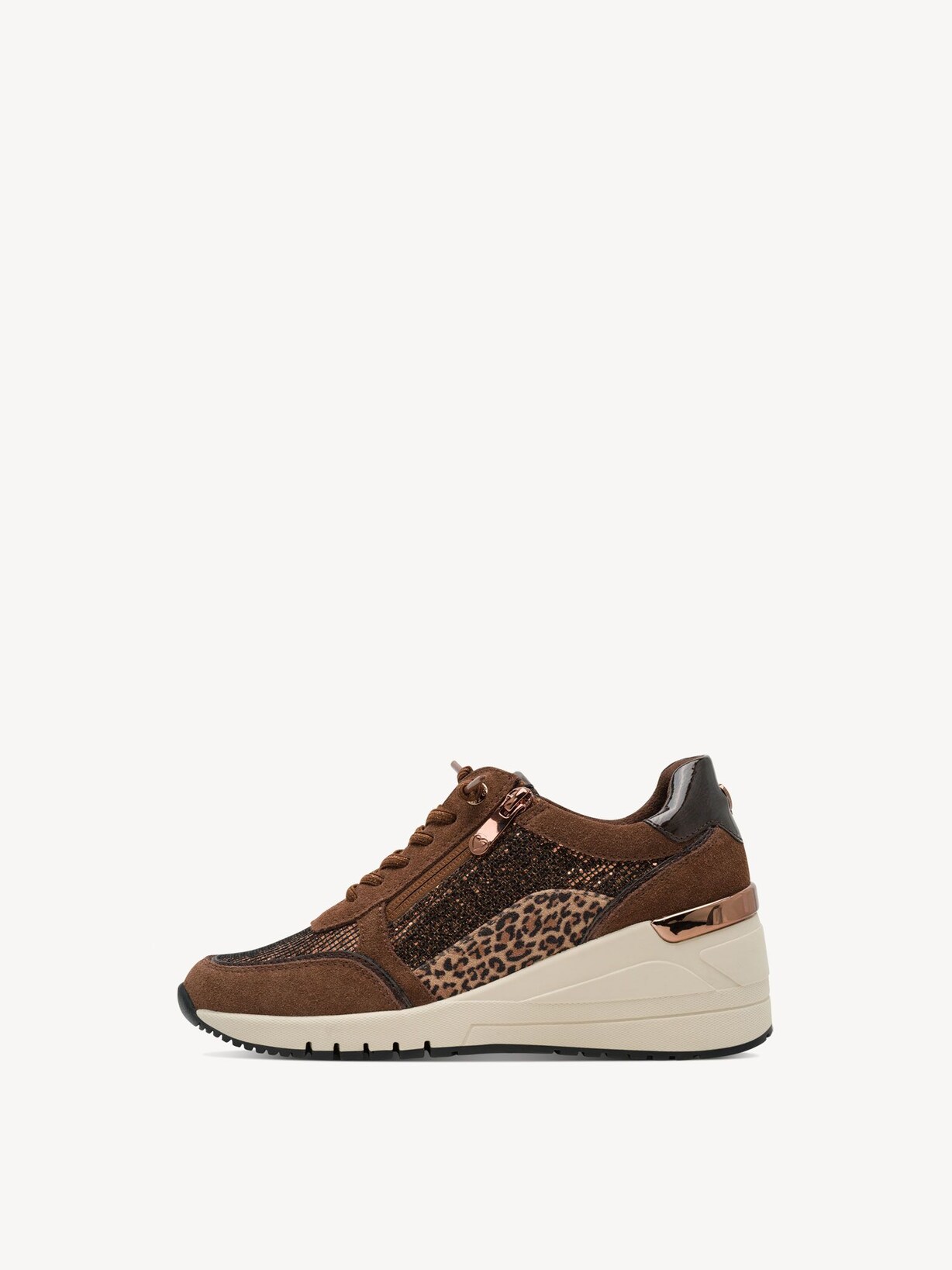 Marco Tozzi, Basket - marron CHOCO COMB, image 2 sur 6