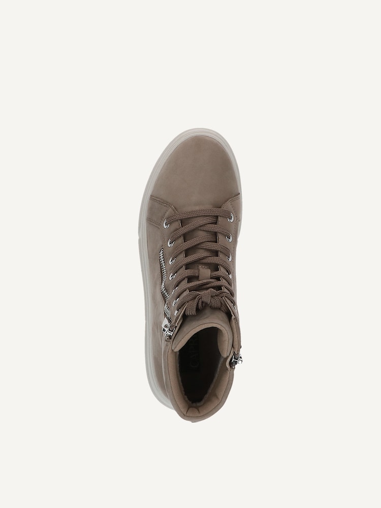 Caprice, Bottine en cuir - marron MUD NUBUC, image 5 sur 6