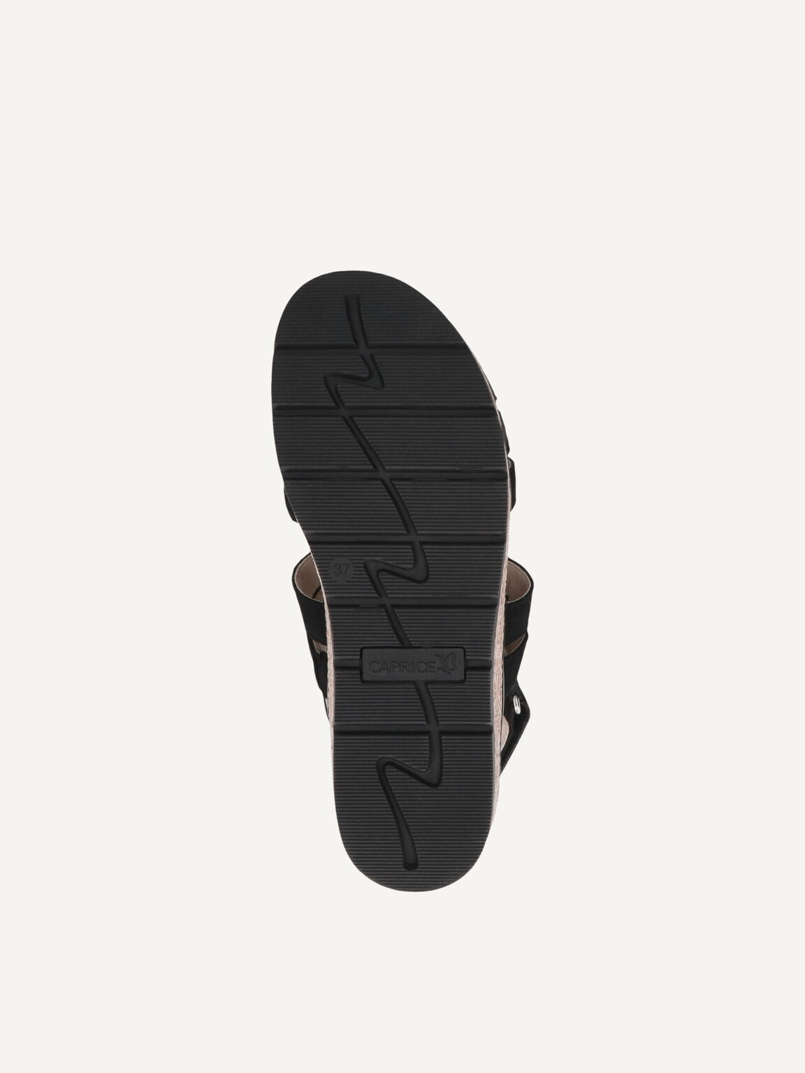 Caprice, Sandal - black BLACK SUEDE, image 4 of 5