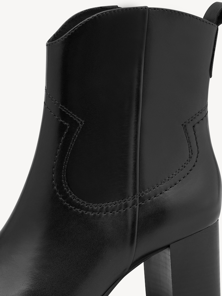 Marco Tozzi, Lederstiefelette - schwarz BLACK NAPPA, Bild 6 von 7