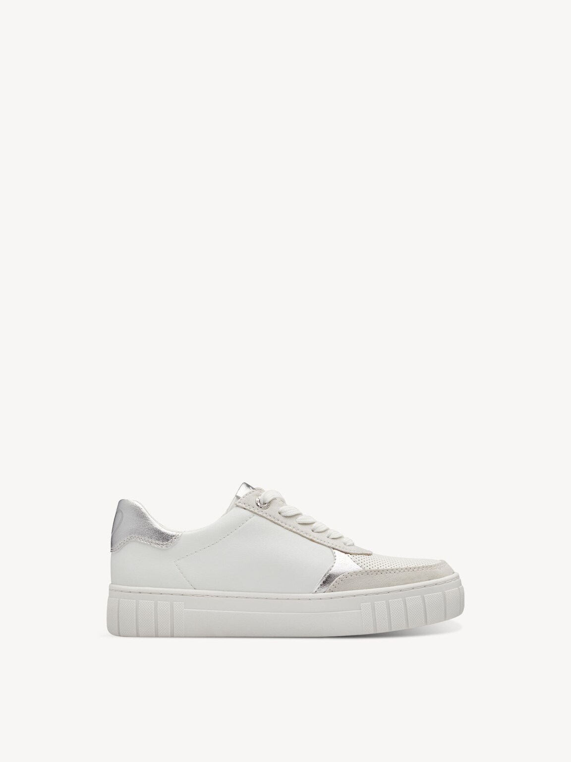 Marco Tozzi, Sneaker - bianco WHITE/SILVER, immagine 6 di 6