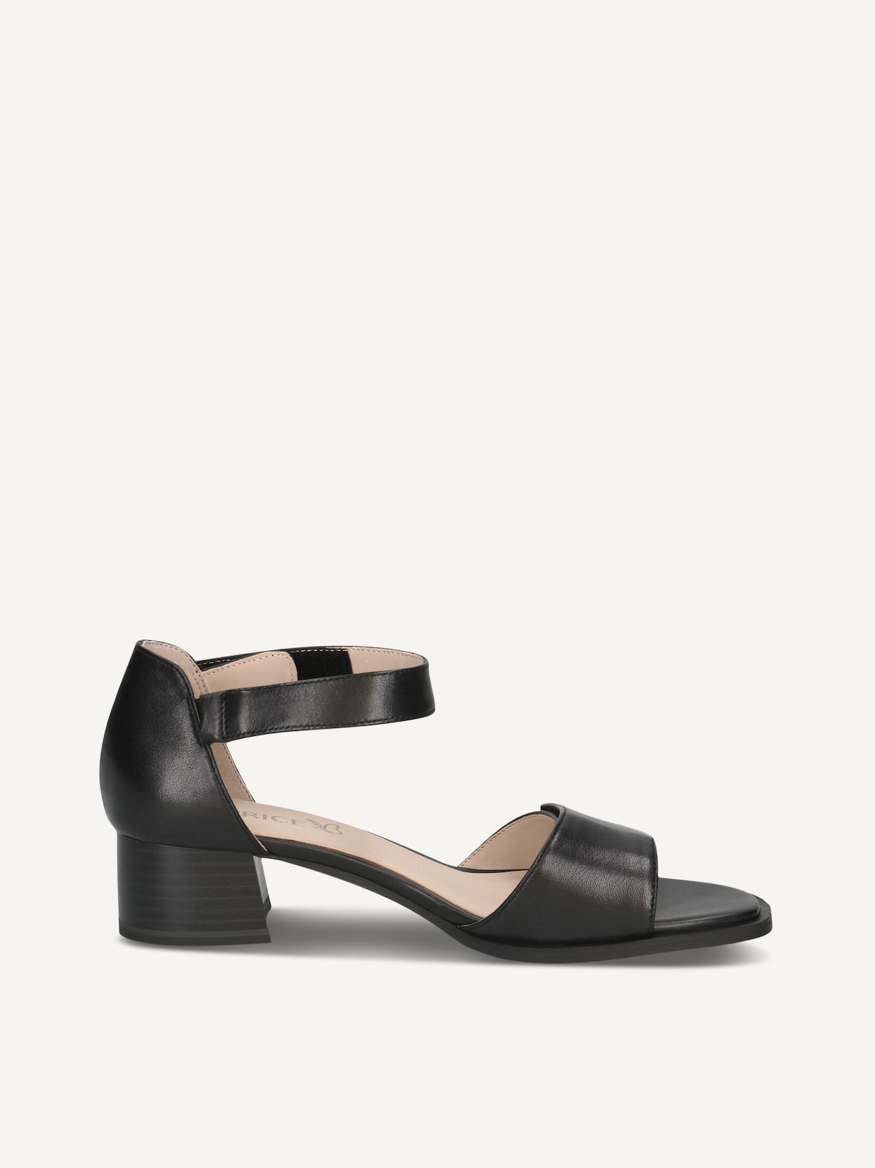 Caprice, Sandale à talon en cuir - noir BLACK NAPPA, image 3 sur 5