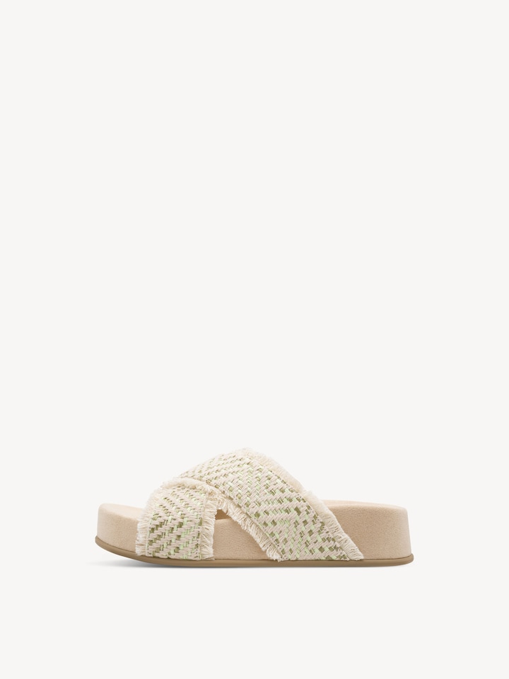 Marco Tozzi, Ciabatte - beige BEIGE COMB