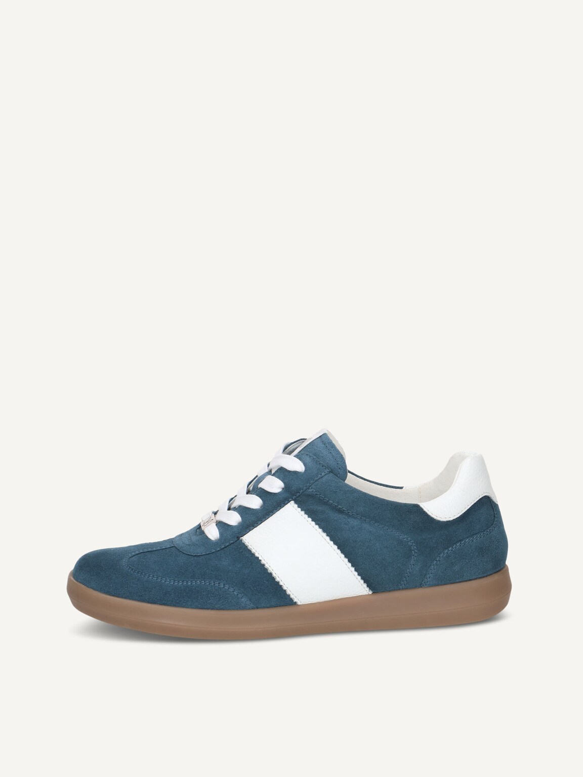 Caprice, Leather Sneaker - blue OCEAN/WHITE, image 2 of 5