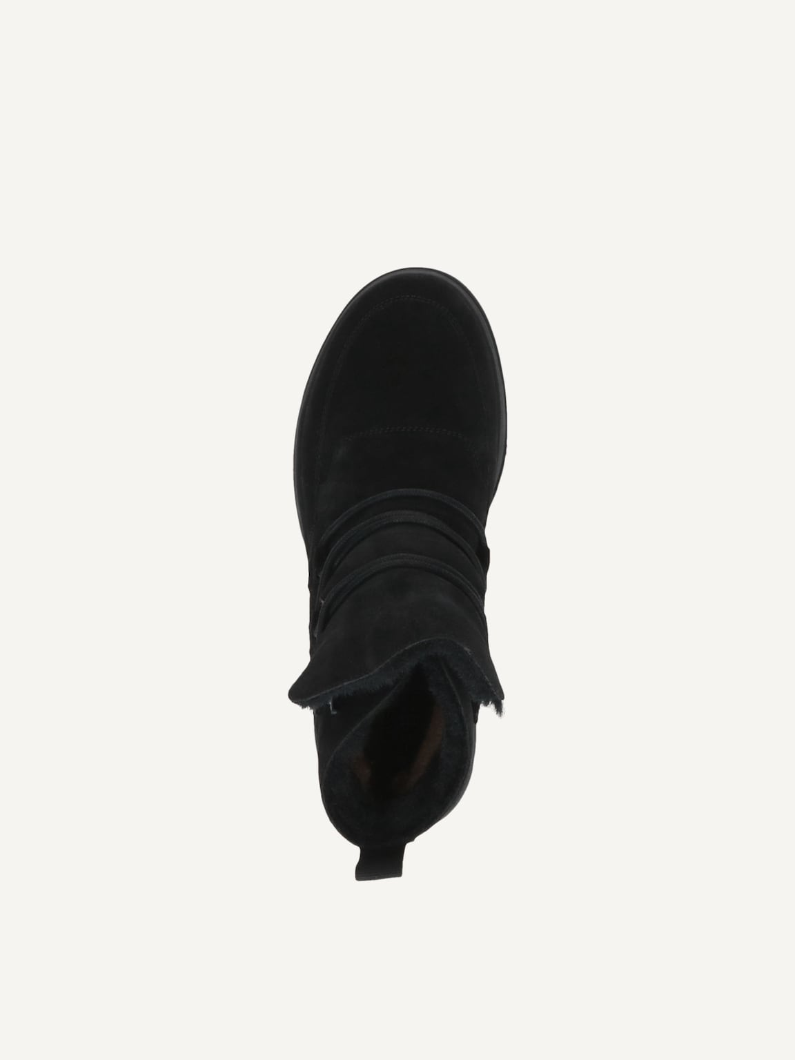 Caprice, Bootie - black warm lining BLACK SUEDE, image 5 of 5