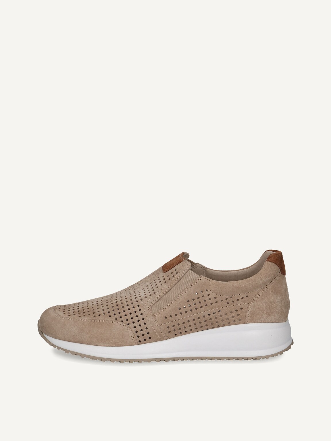 Caprice, Leather Slipper - beige SAND COMB, image 2 of 5