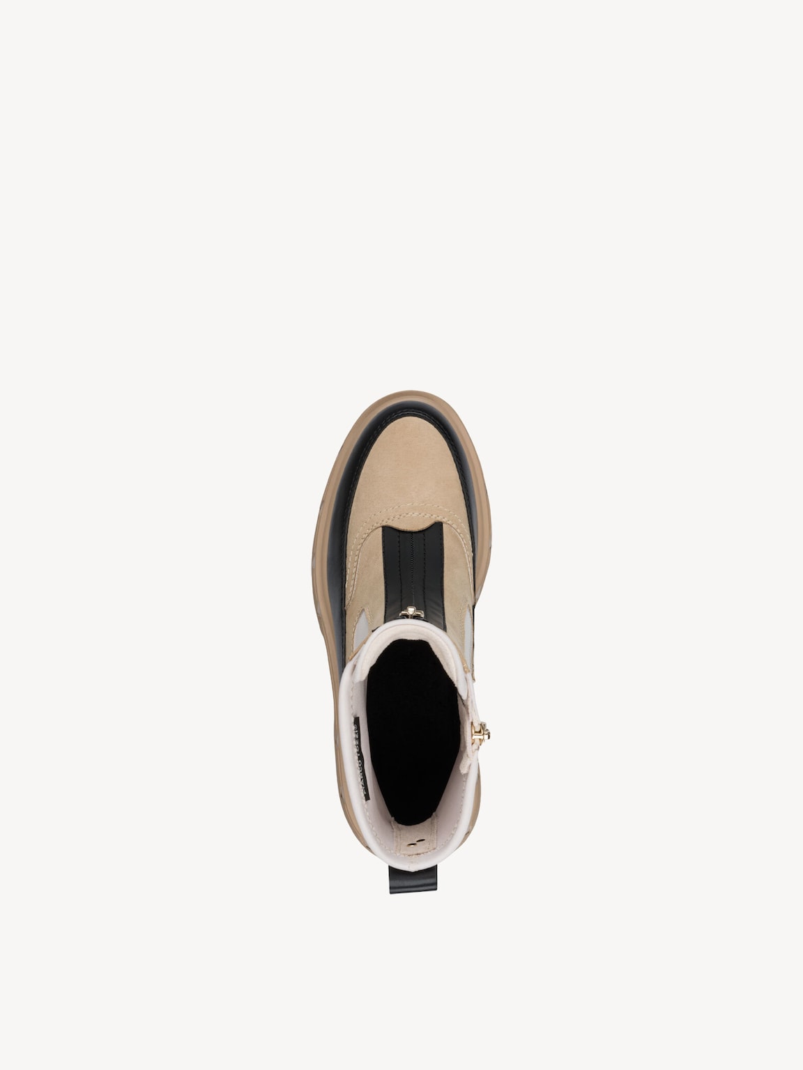 Marco Tozzi, Stivaletti - beige CREAM/BLACK, immagine 3 di 6