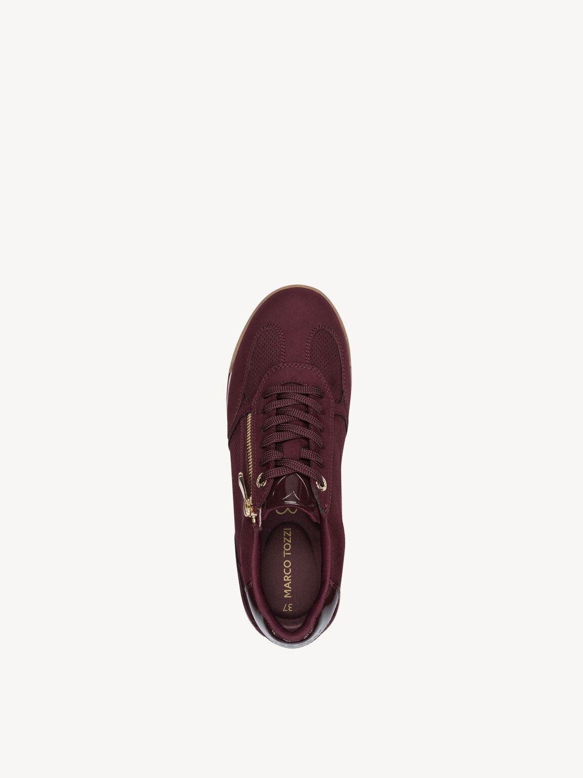 Marco Tozzi, Sneaker - rosso MULBERRY, immagine 3 di 6