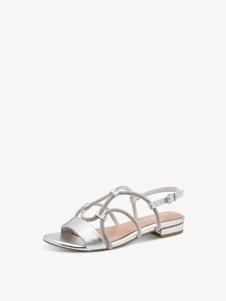 Marco Tozzi, Sandal - metallic, SILVER, Image 2 of 6