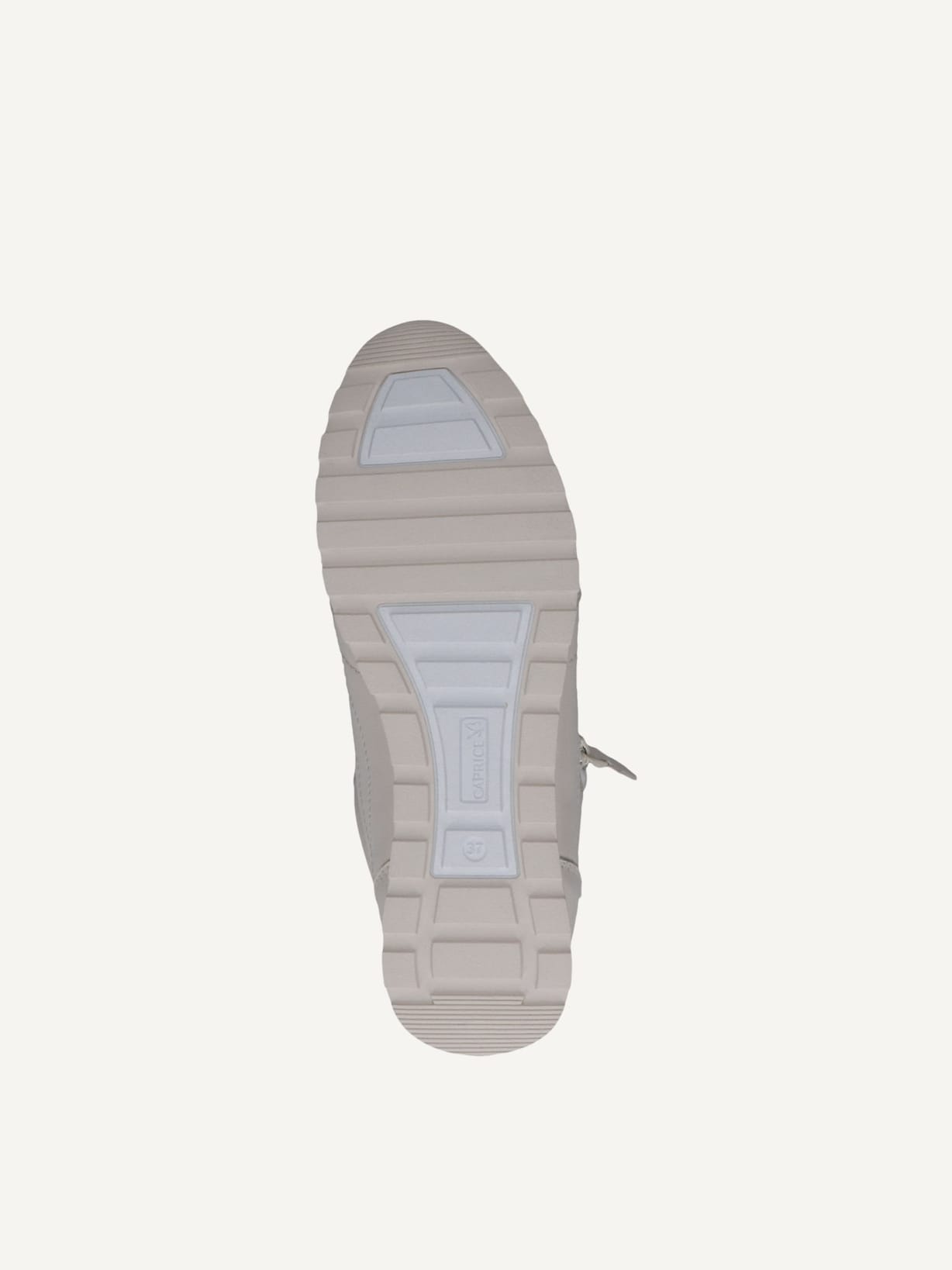 Caprice, Basket en cuir - jaune VANILLA SOFTN., image 6 sur 6