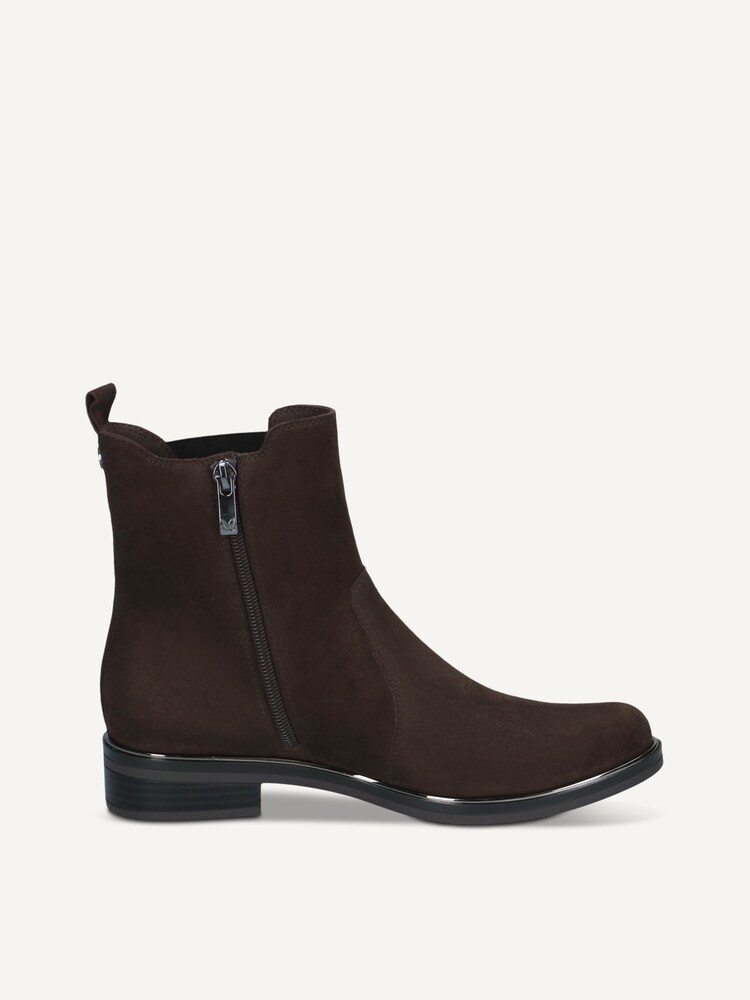 Caprice, Bootie - brown DK BROWN SUEDE, image 3 of 5