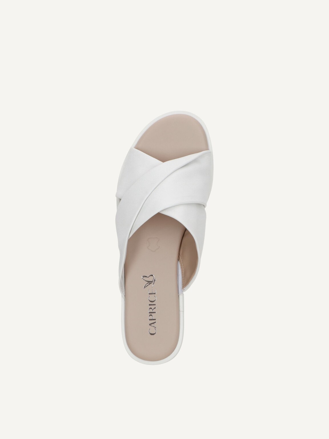 Caprice, Leather Mule - white WHITE NAPPA, image 5 of 5