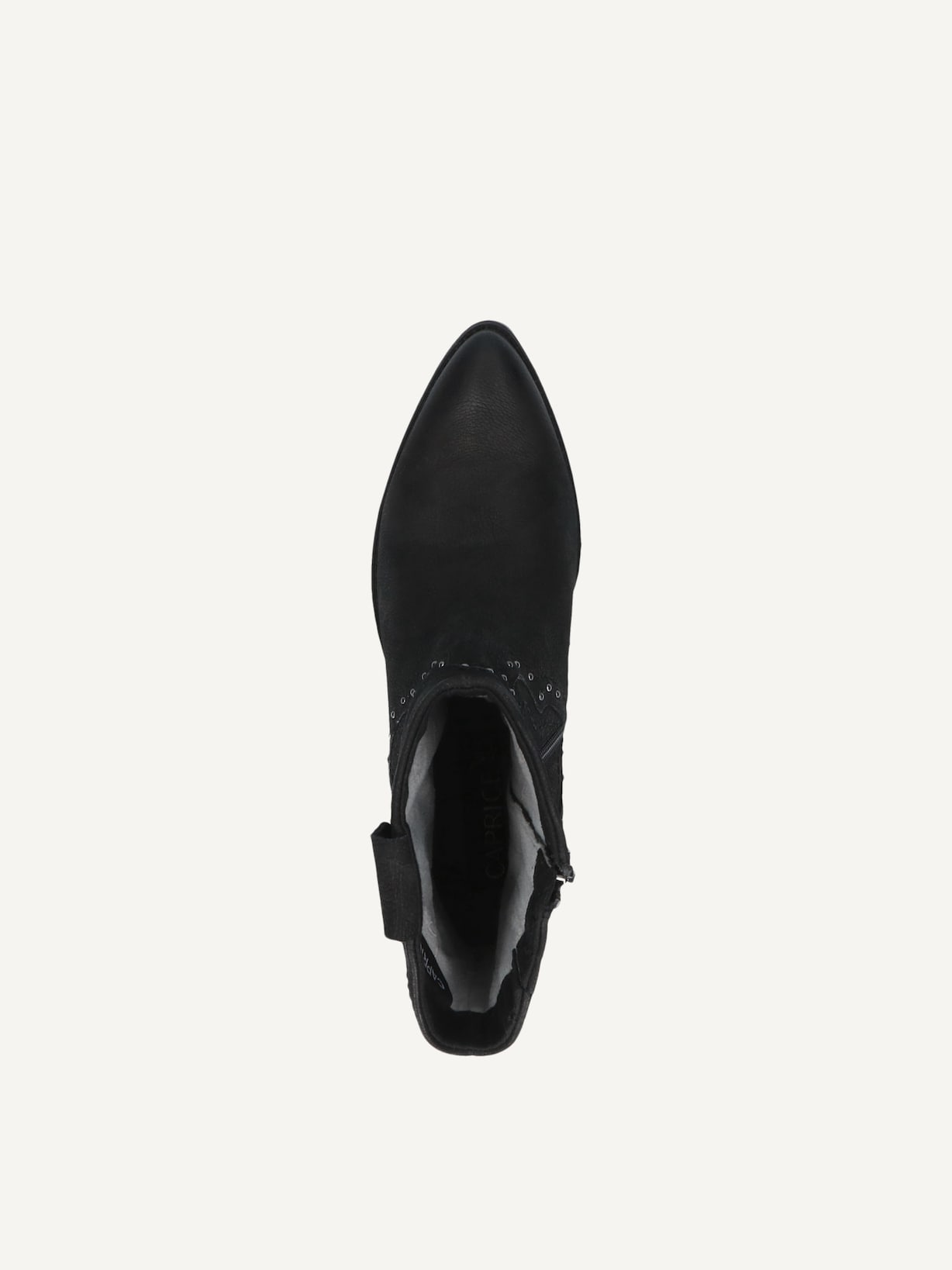 Caprice, Bottine en cuir - noir BLACK NUBUC, image 4 sur 5