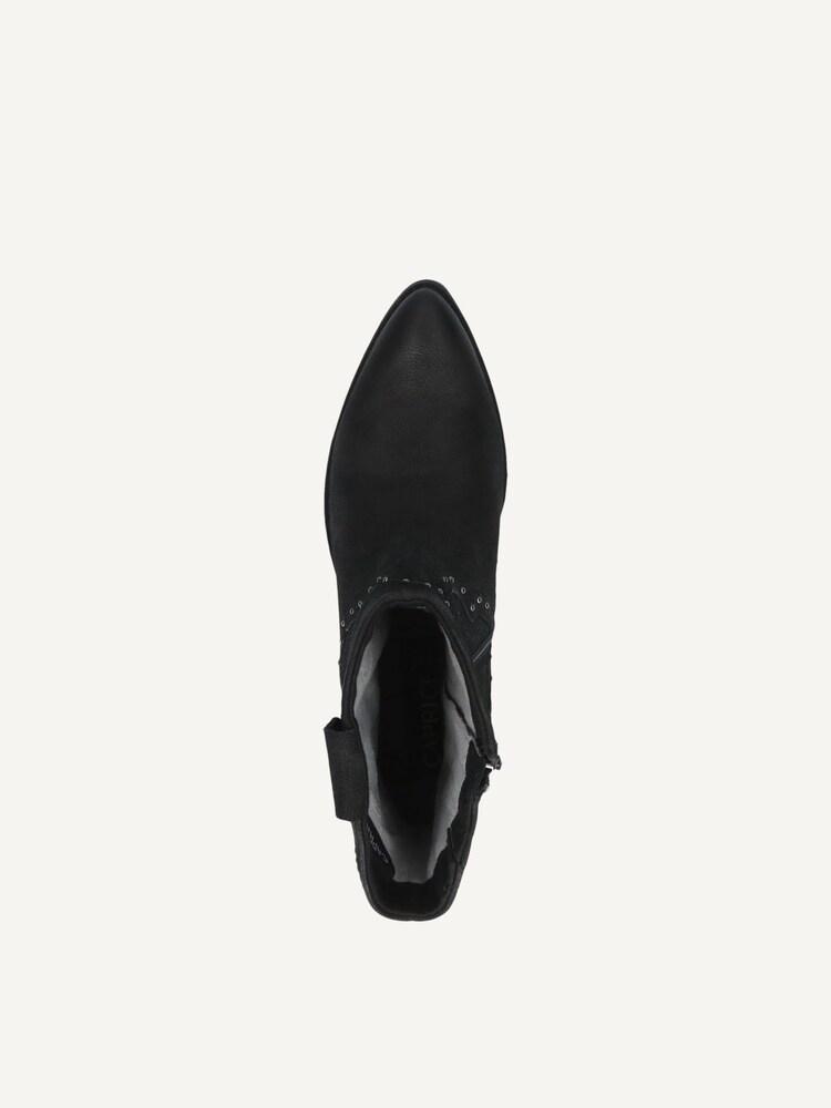 Caprice, Bottine en cuir - noir BLACK NUBUC, image 4 sur 5