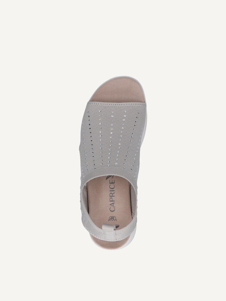 Caprice, Sandal - grey LT GREY KNIT, image 6 of 6