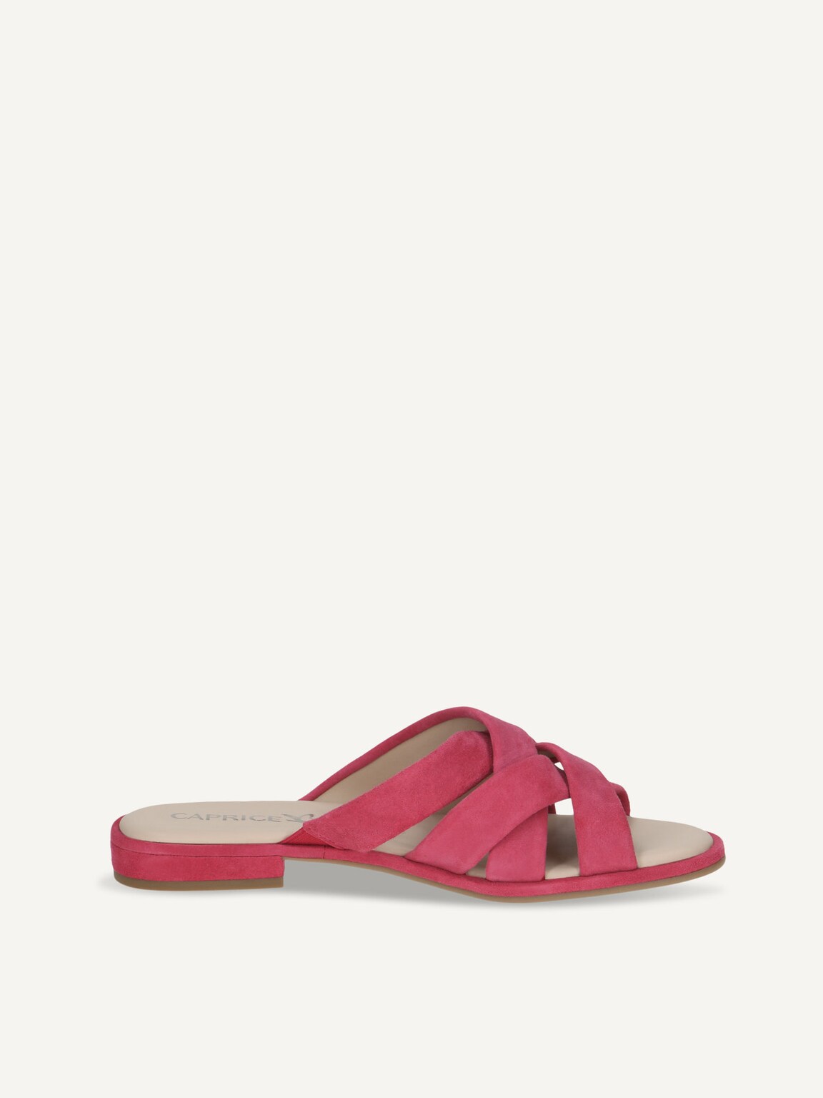 Caprice, Leather Mule - pink PINK SUEDE, image 4 of 6