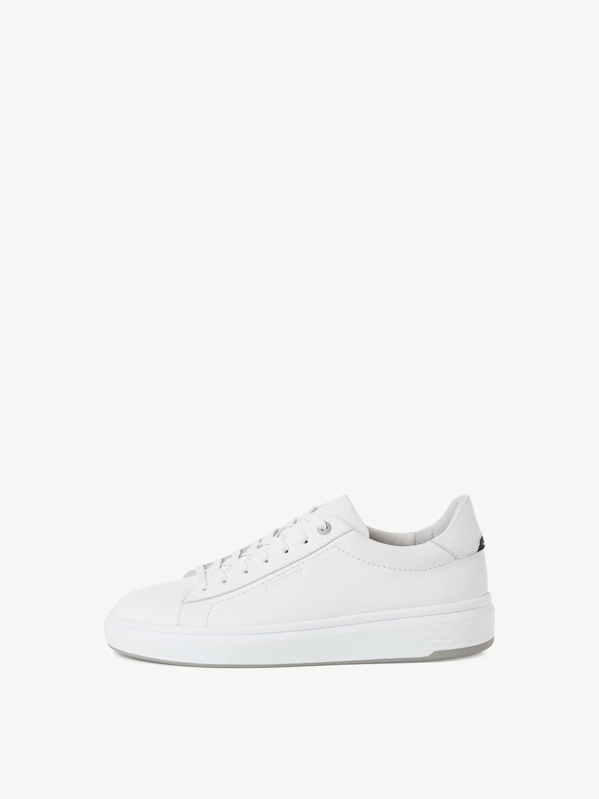 Marco Tozzi, Leather Sneaker - white WHITE, image 2 of 6