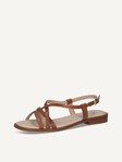 Not selected, Caprice, Leather Sandal - brown COGNAC NAPPA
