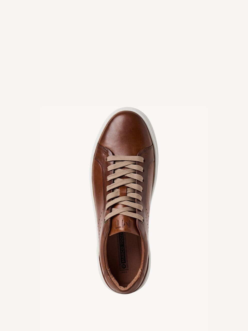 Marco Tozzi, Ledersneaker - braun COGNAC, Bild 5 von 6