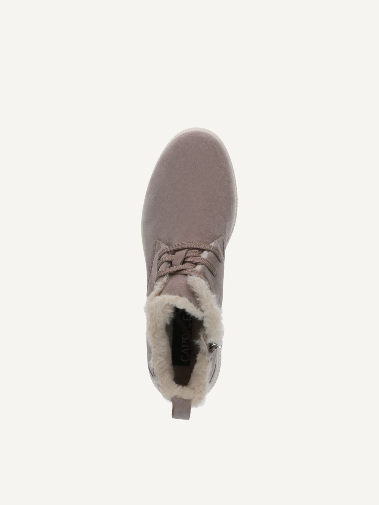 Caprice, Bottine en cuir - marron doublure chaude TAUPE SUEDE, image 4 sur 5