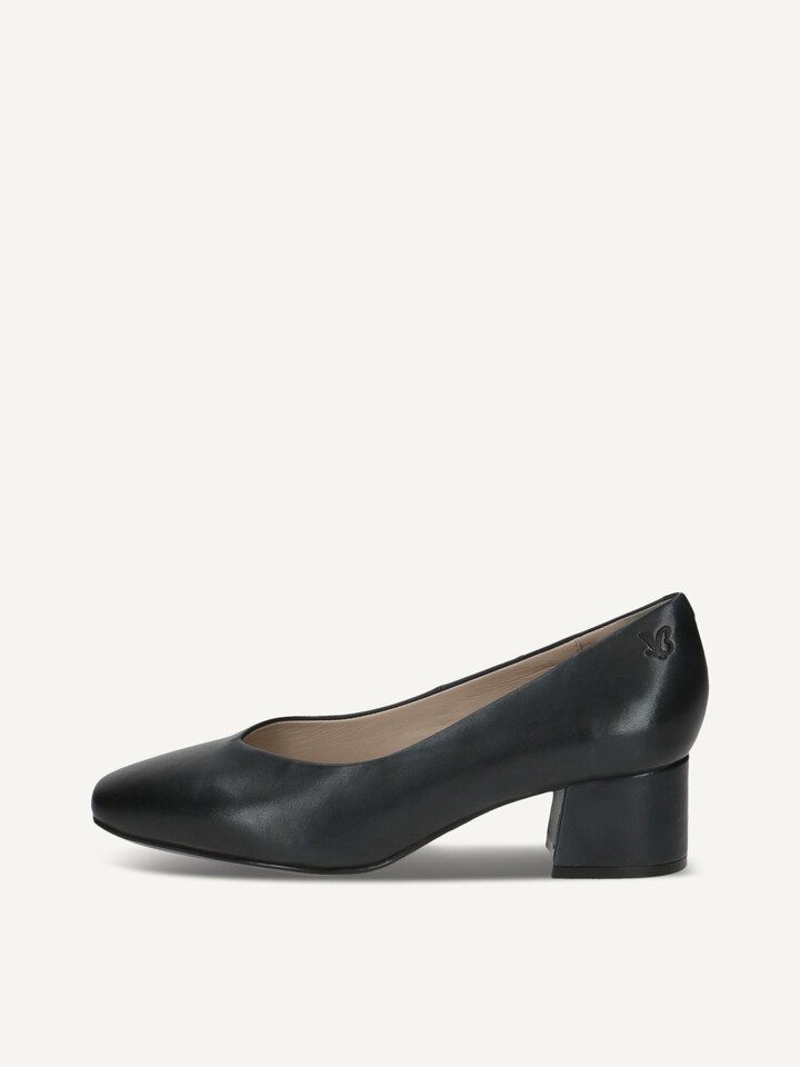 Caprice, Escarpin en cuir - bleu OCEAN NAPPA
