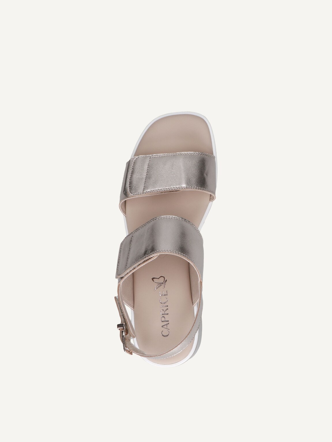 Caprice, Leather Sandal - brown TAUPE METALLIC, image 5 of 5
