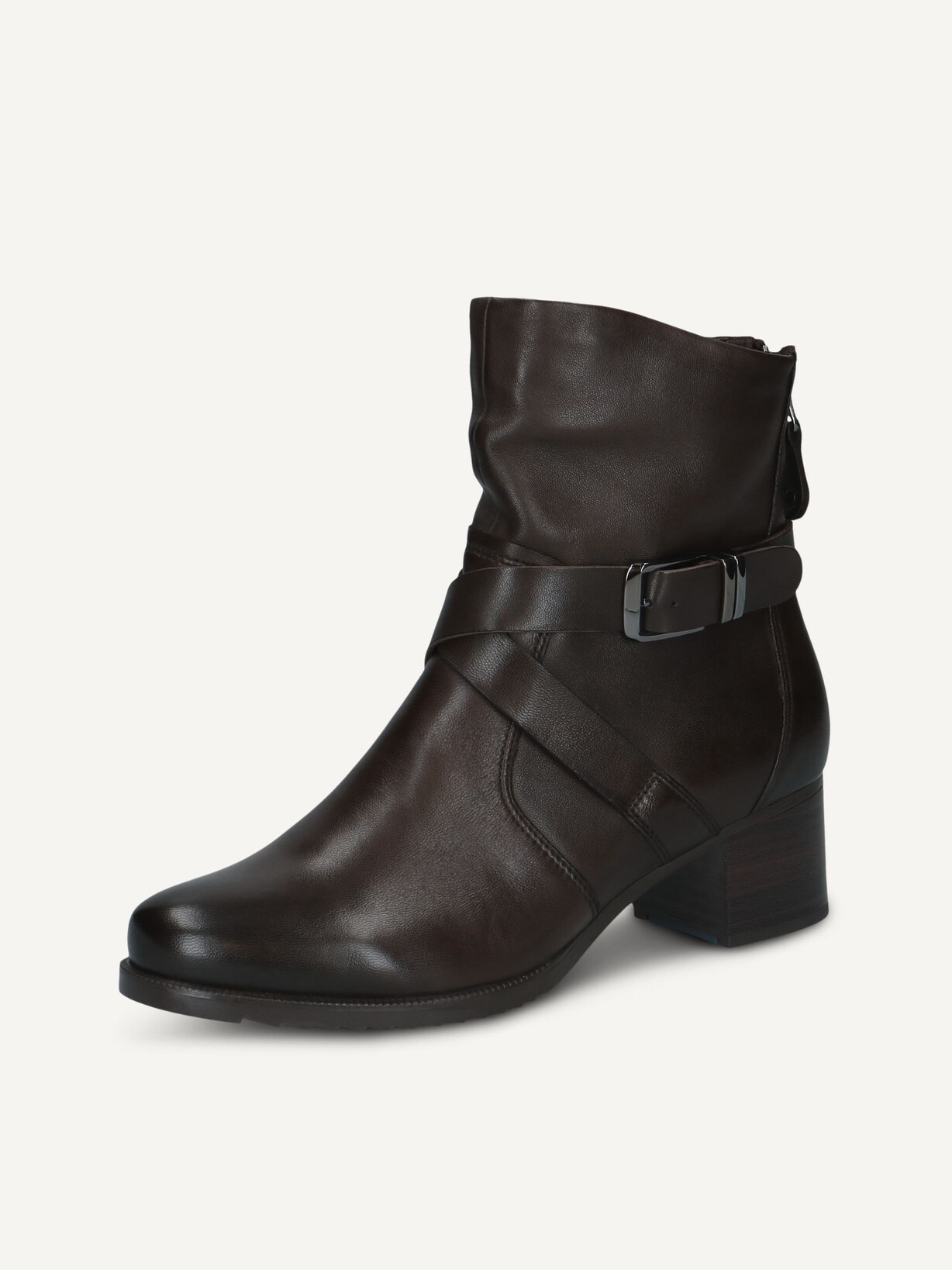 Caprice, Lederstiefelette - braun DK BROWN NAPPA, Bild 2 von 5