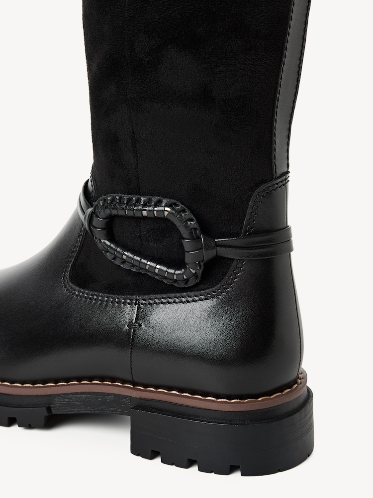 Marco Tozzi, Boots - black warm lining, BLACK COMB, Image 6 of 7