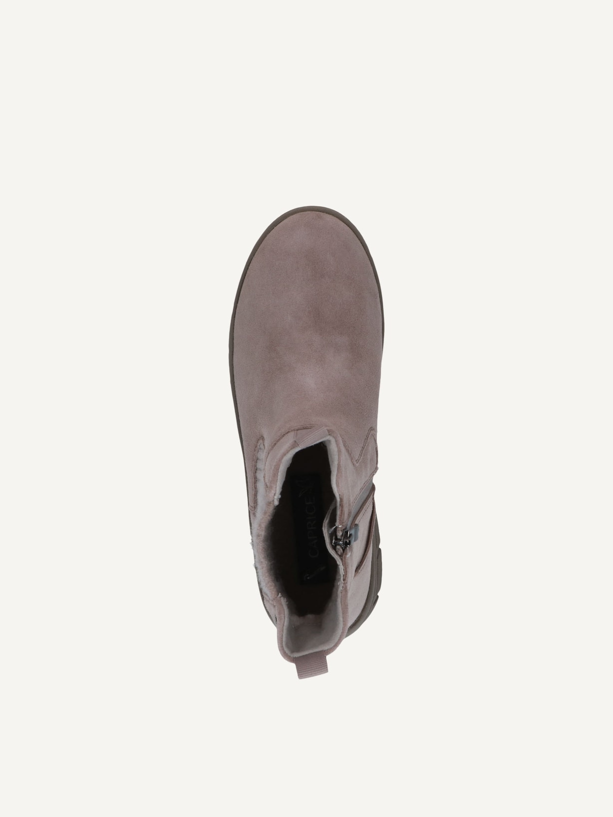 Caprice, Bottine en cuir - marron TAUPE SUEDE, image 4 sur 5
