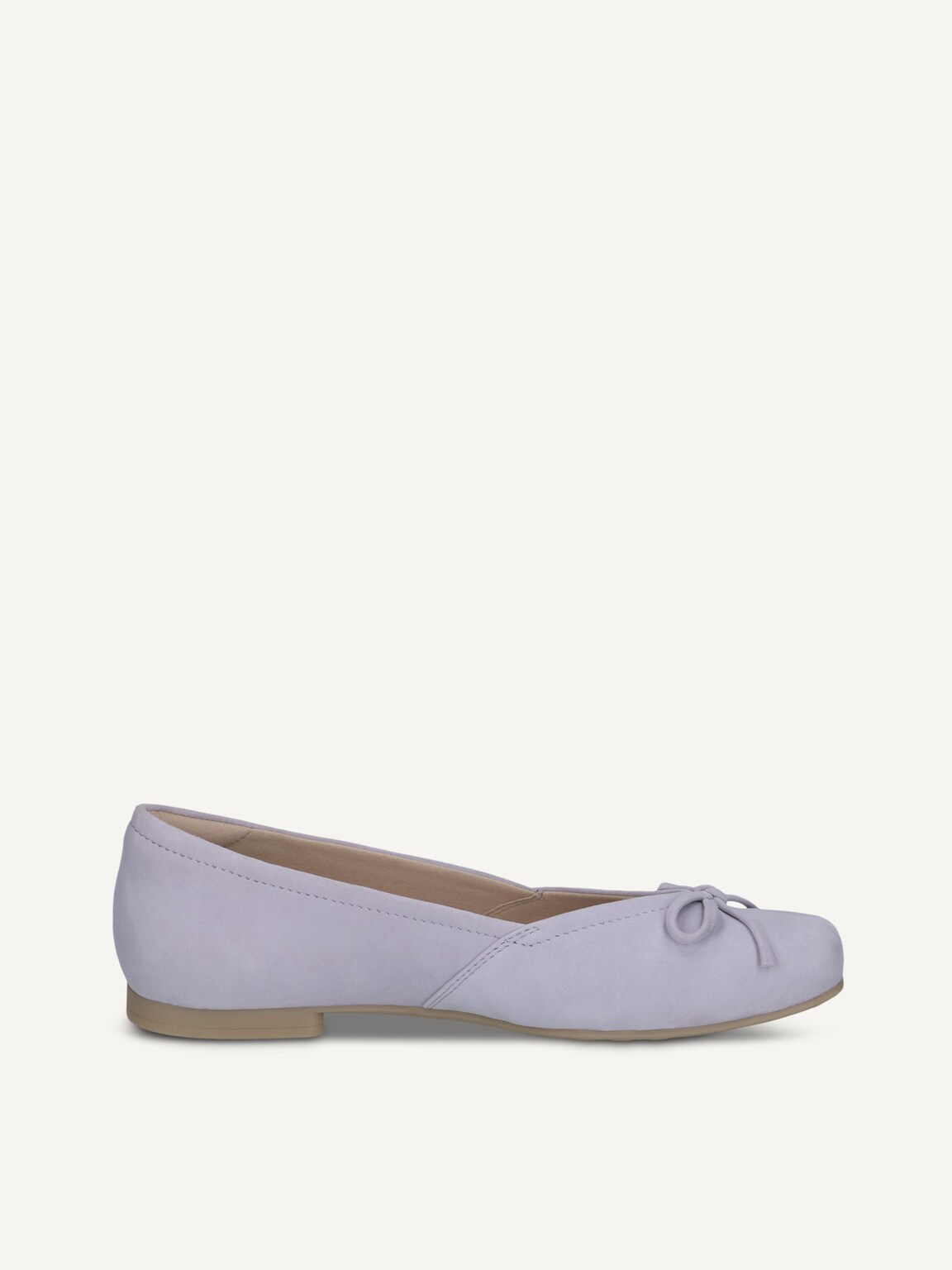 Caprice, Leather Ballerina - purple LAVENDER SUEDE, image 3 of 5