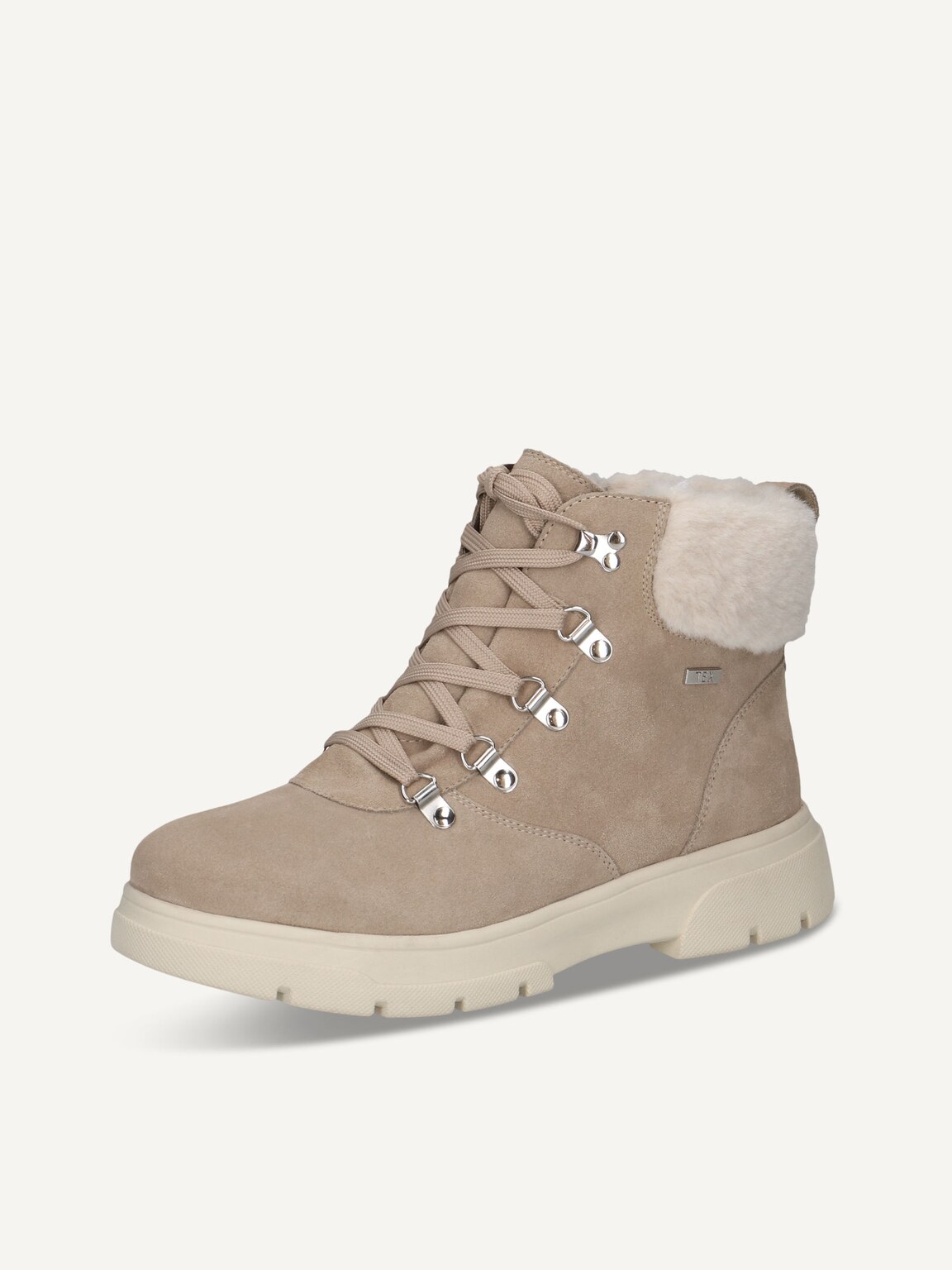 Caprice, Bootie - beige warm lining SAND SUEDE, image 1 of 5