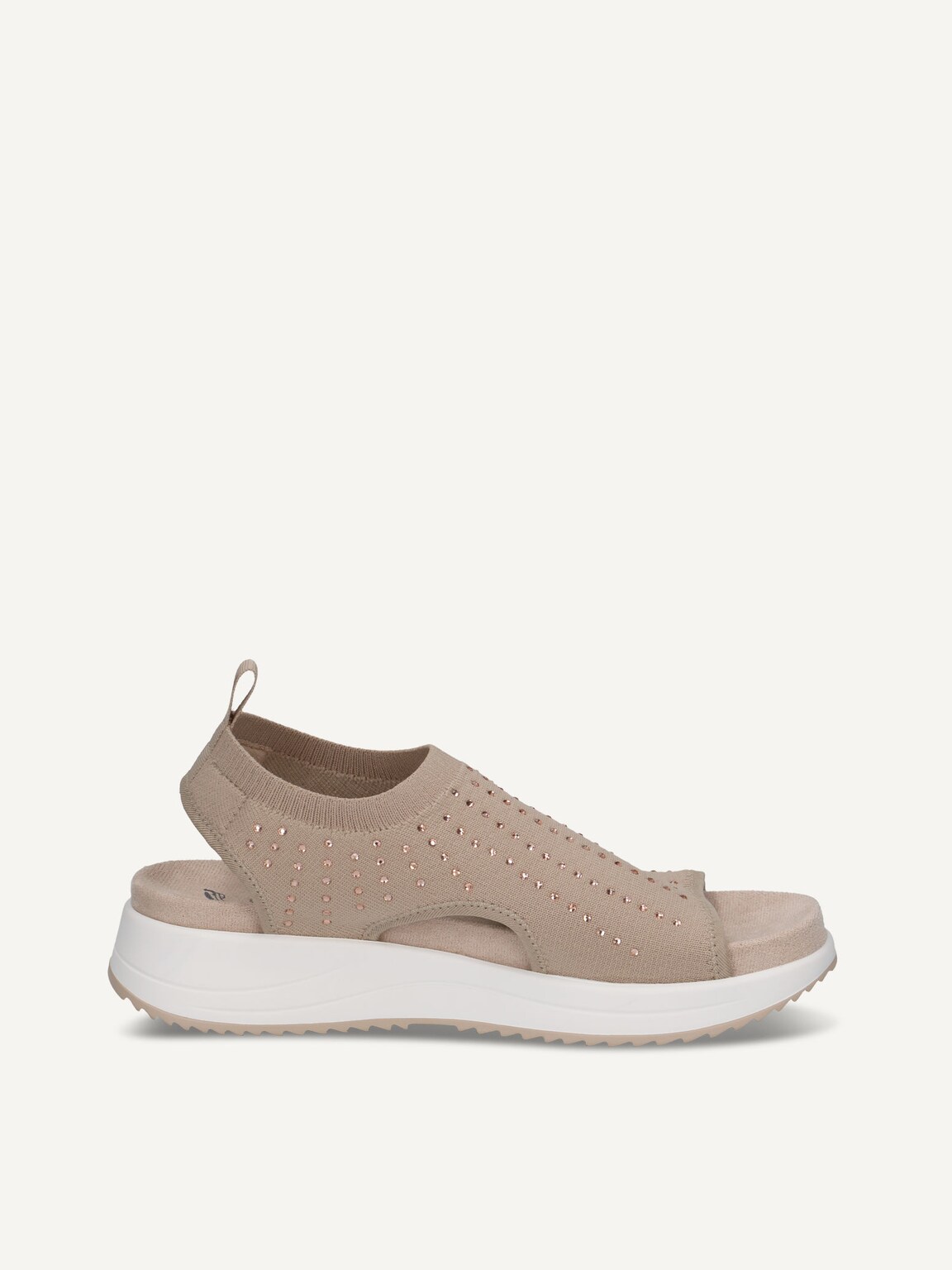Caprice, Sandal - beige SAND KNIT, image 3 of 5