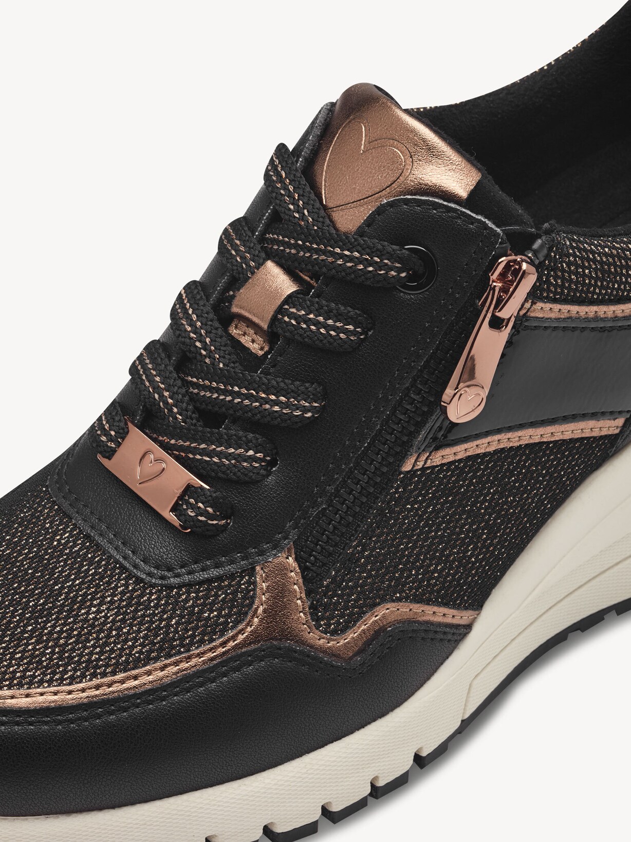 Marco Tozzi, Tenisky - černá BLACK/COPPER, obrázek 5 z 7